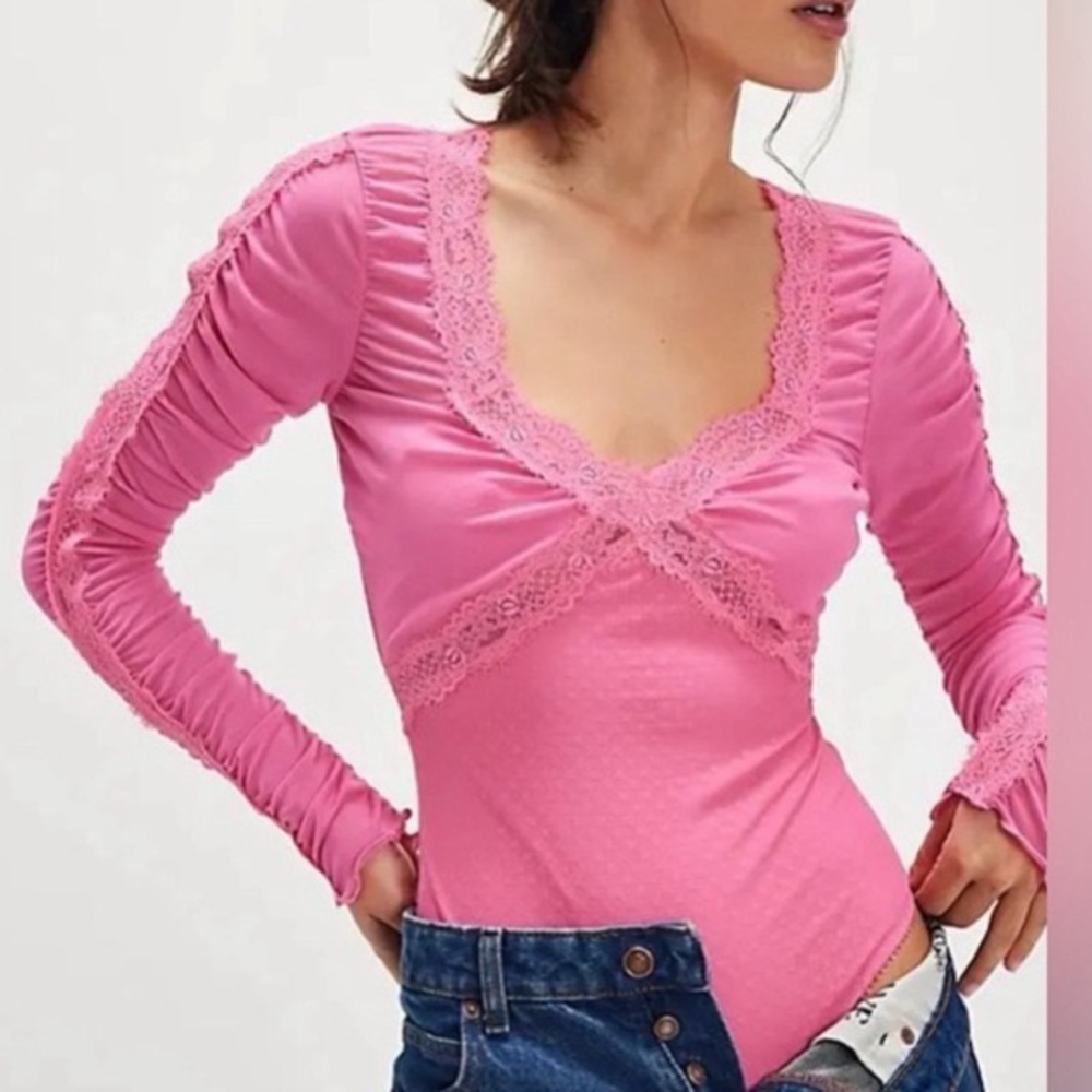 Free People Intimately Forever Young Bodysuit